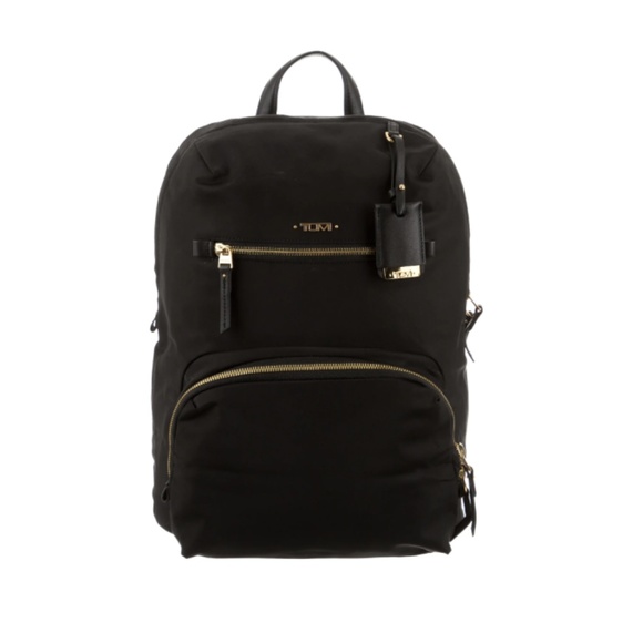 Tumi Handbags - Black Tumi Voyageur Hagen Backpack w/Gold Hardware